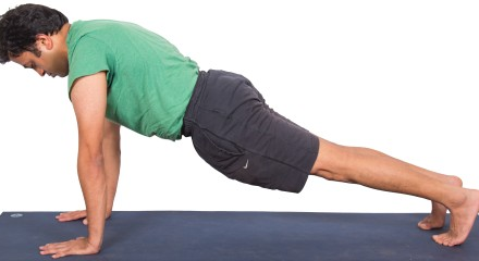 Image of person doing yoga pose.